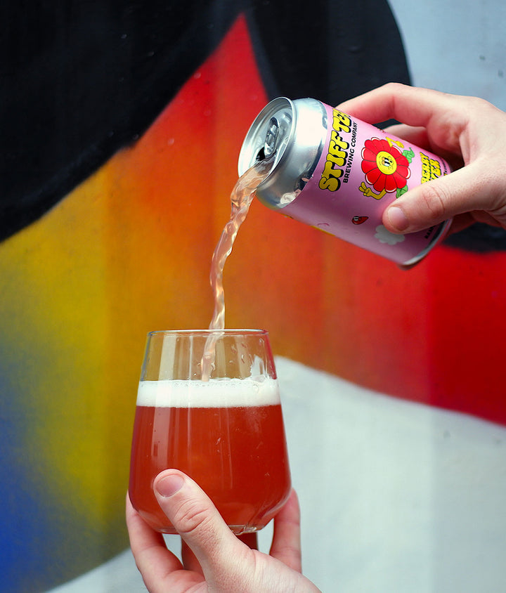 Raspberry Blower, Raspberry & Lemon Hard Kombucha, 3.4% ABV